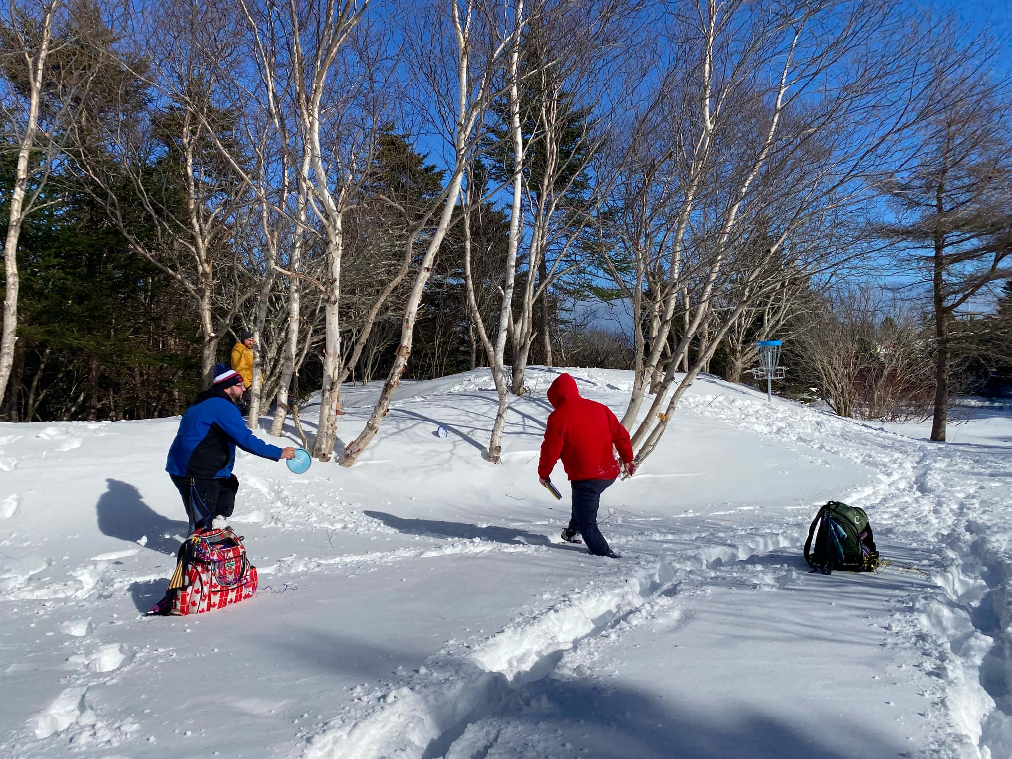 Ice Bowl action shot