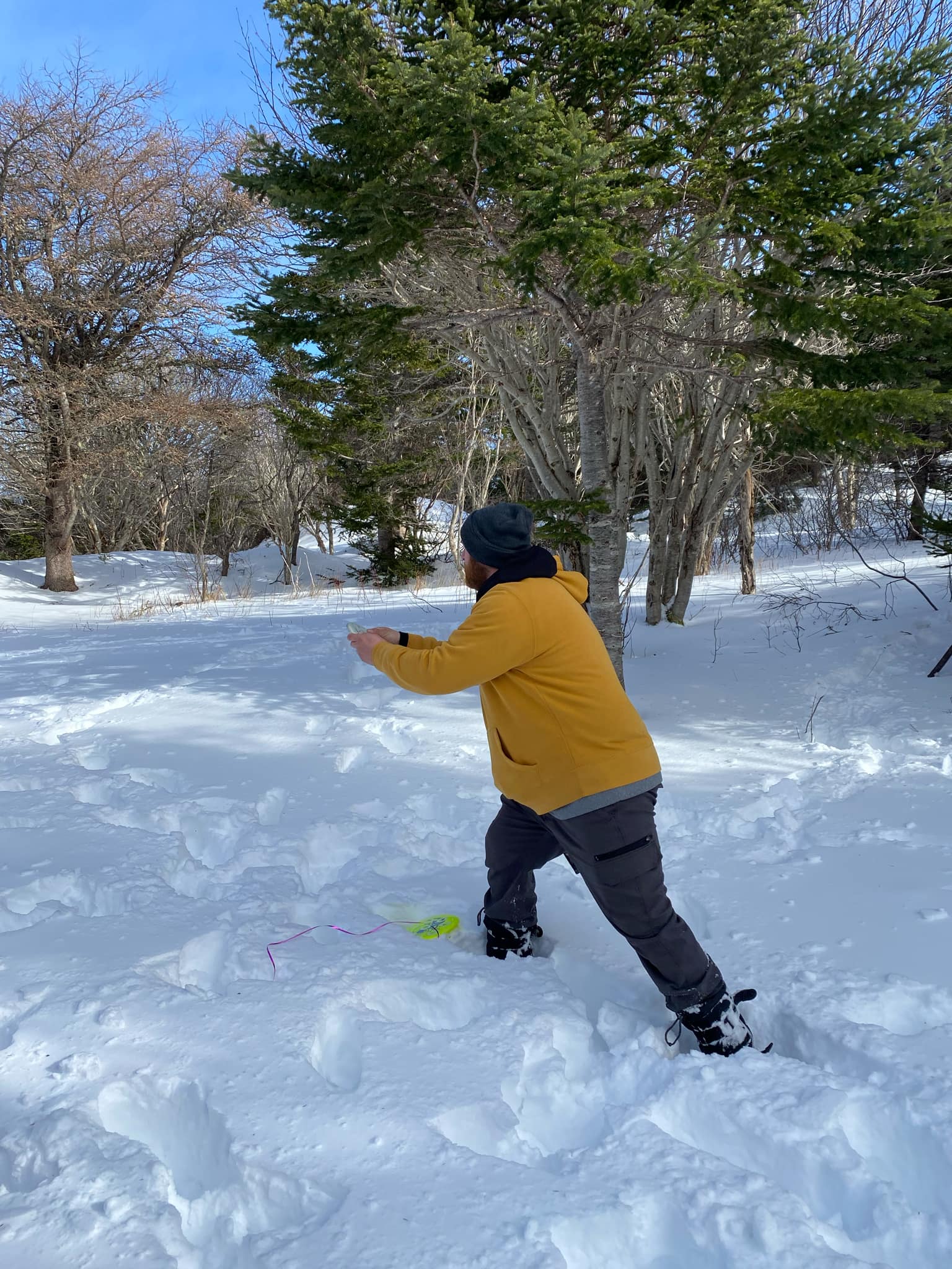 Ice Bowl action shot