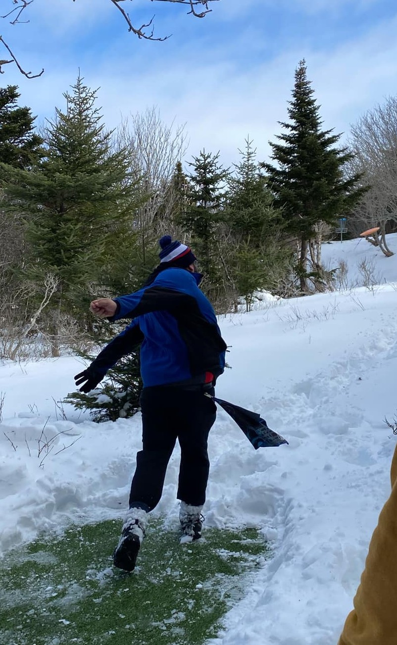 Ice Bowl action shot