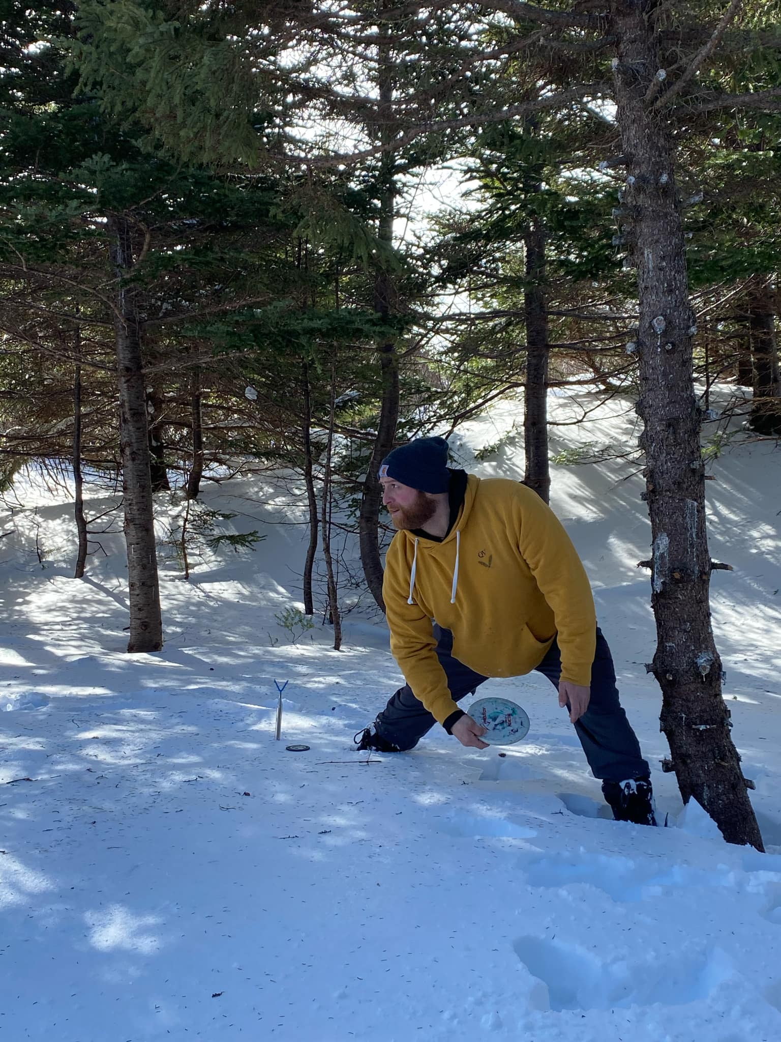 Ice Bowl action shot