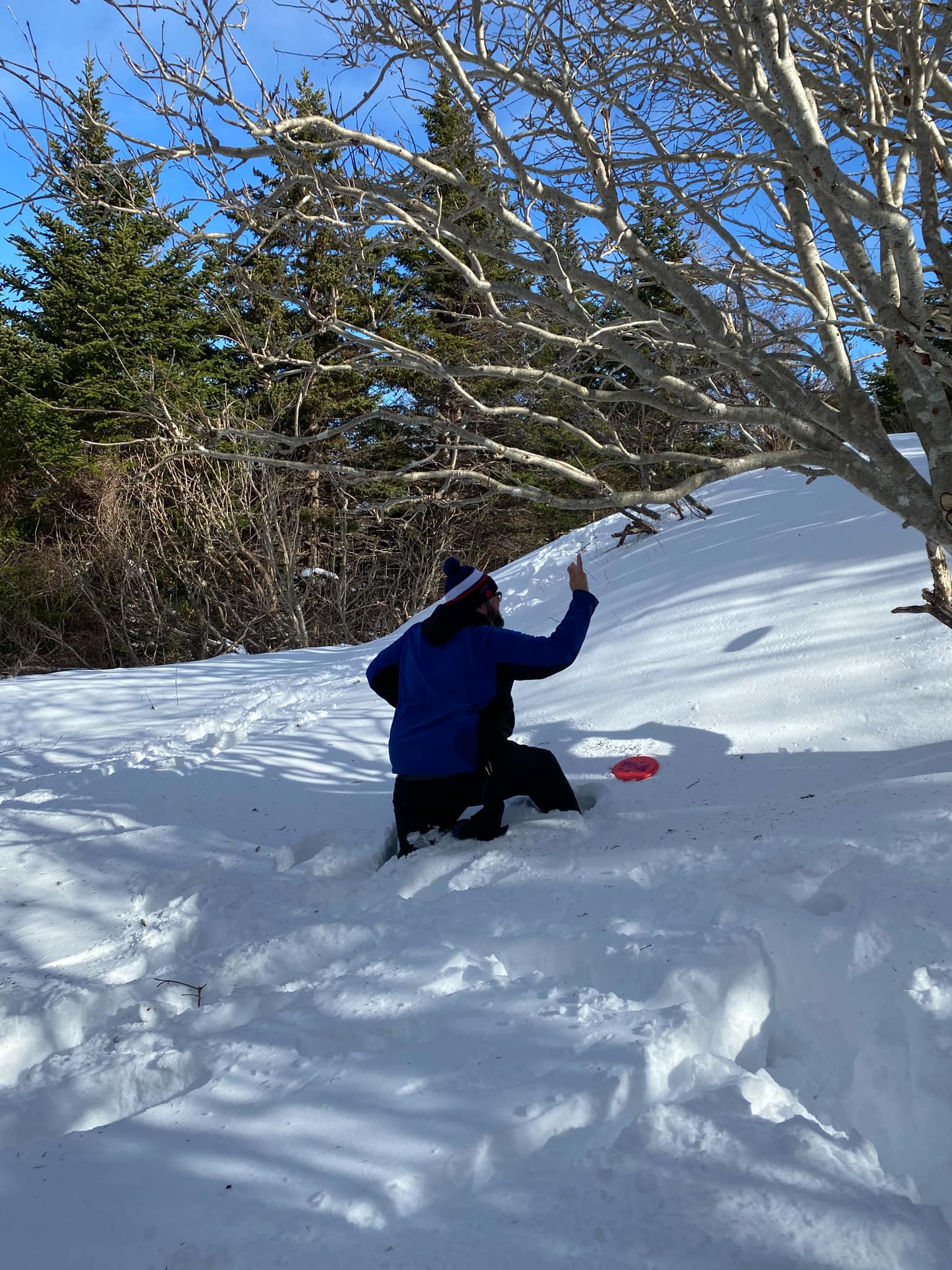 Ice Bowl action shot