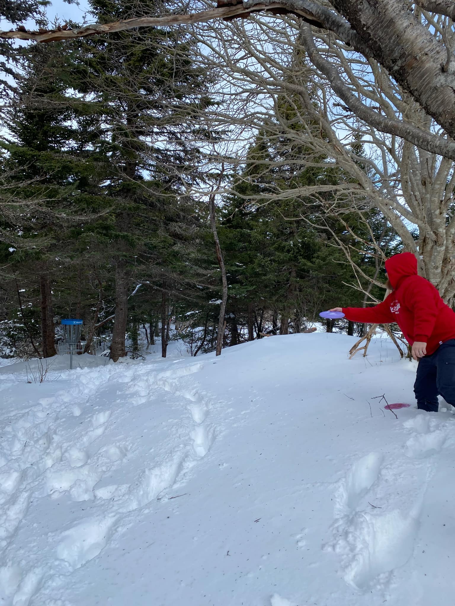 Ice Bowl action shot